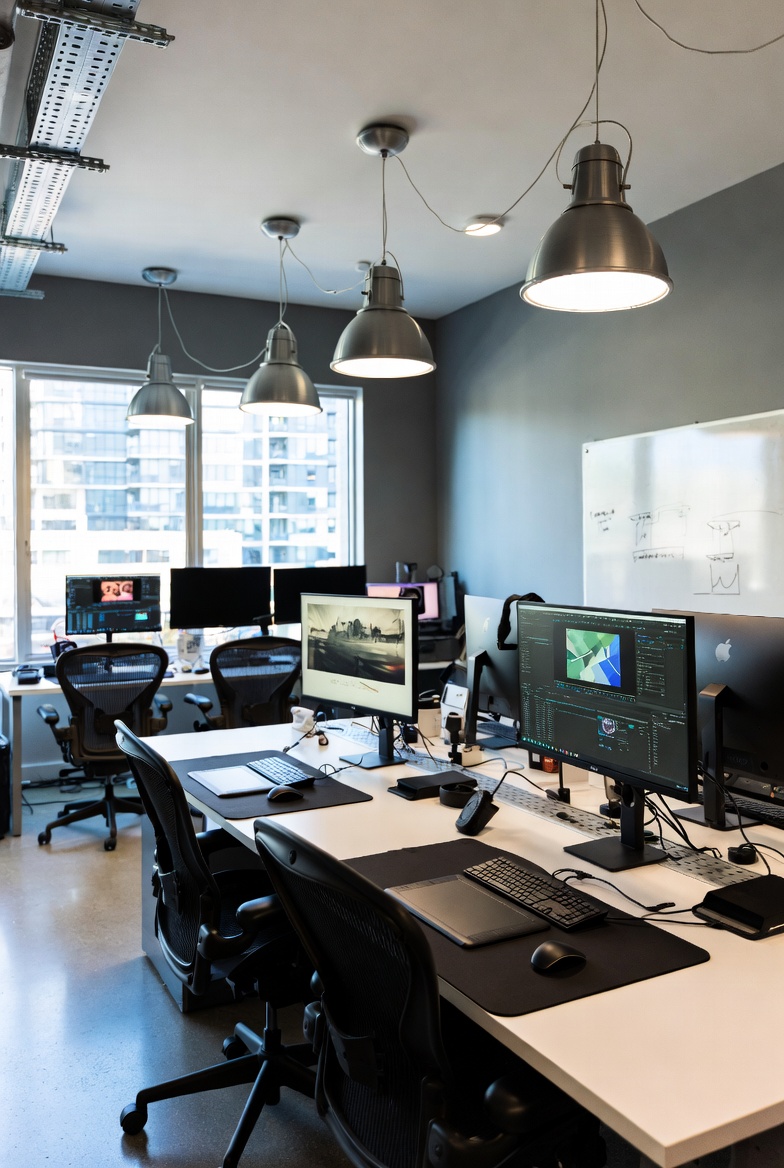 Modern motion design studio in Auckland